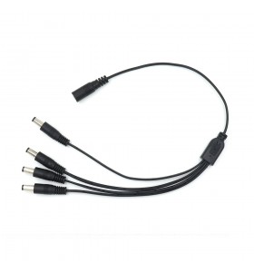 dc5.5*2.1 female to 4 male splitter cable 